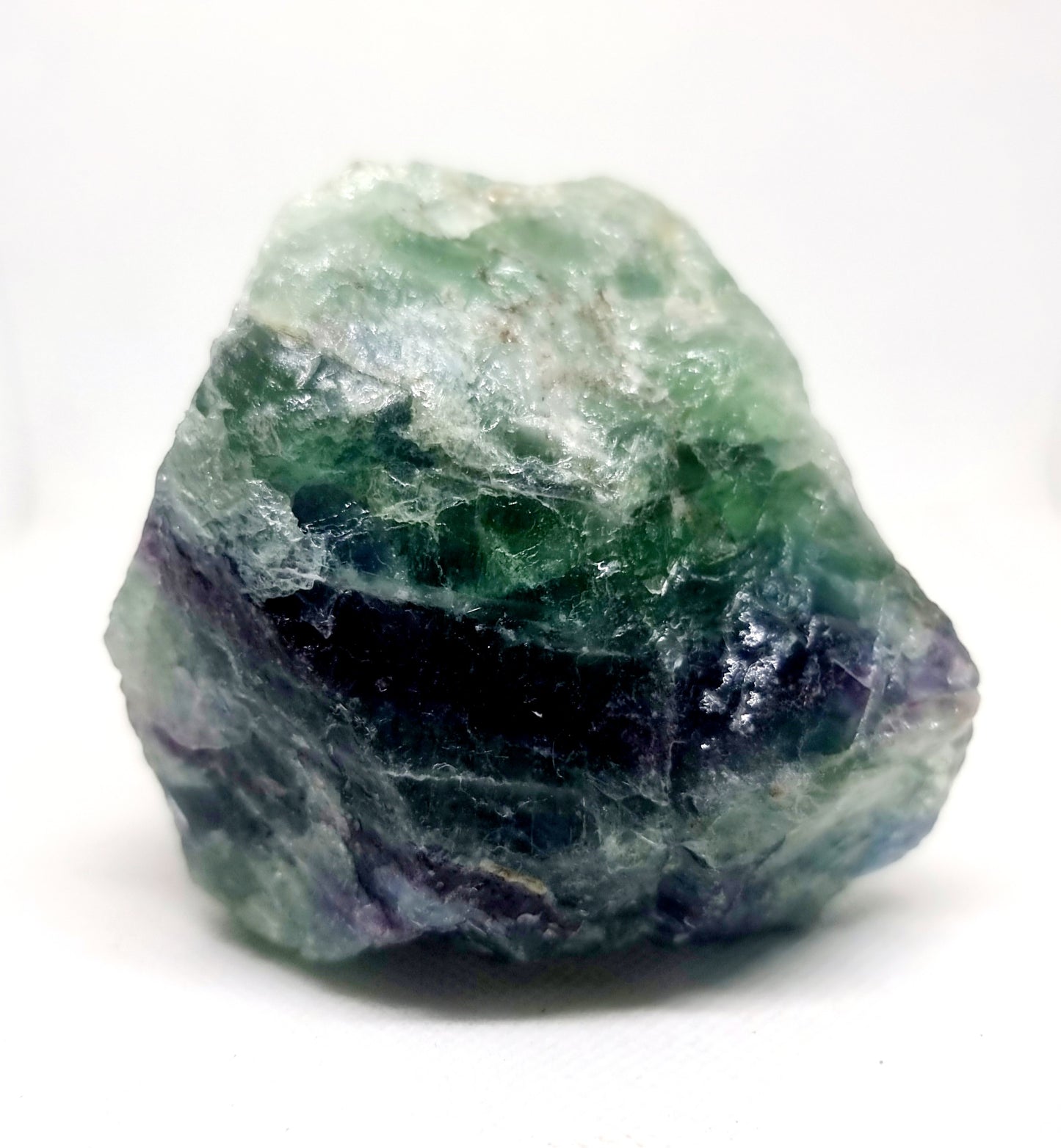 NATURAL ROUGH RAINBOW FLUORITE COBBED PIECES - CLARITY