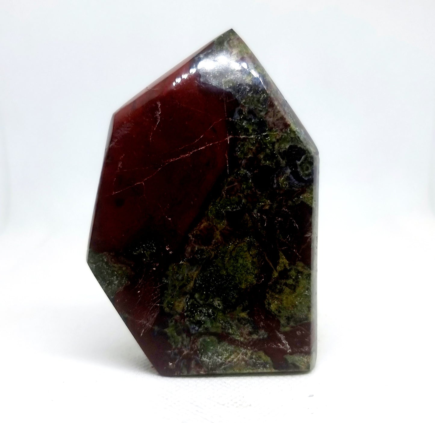 DRAGON BLOODSTONE JASPER TOWER 239 g - COURAGE