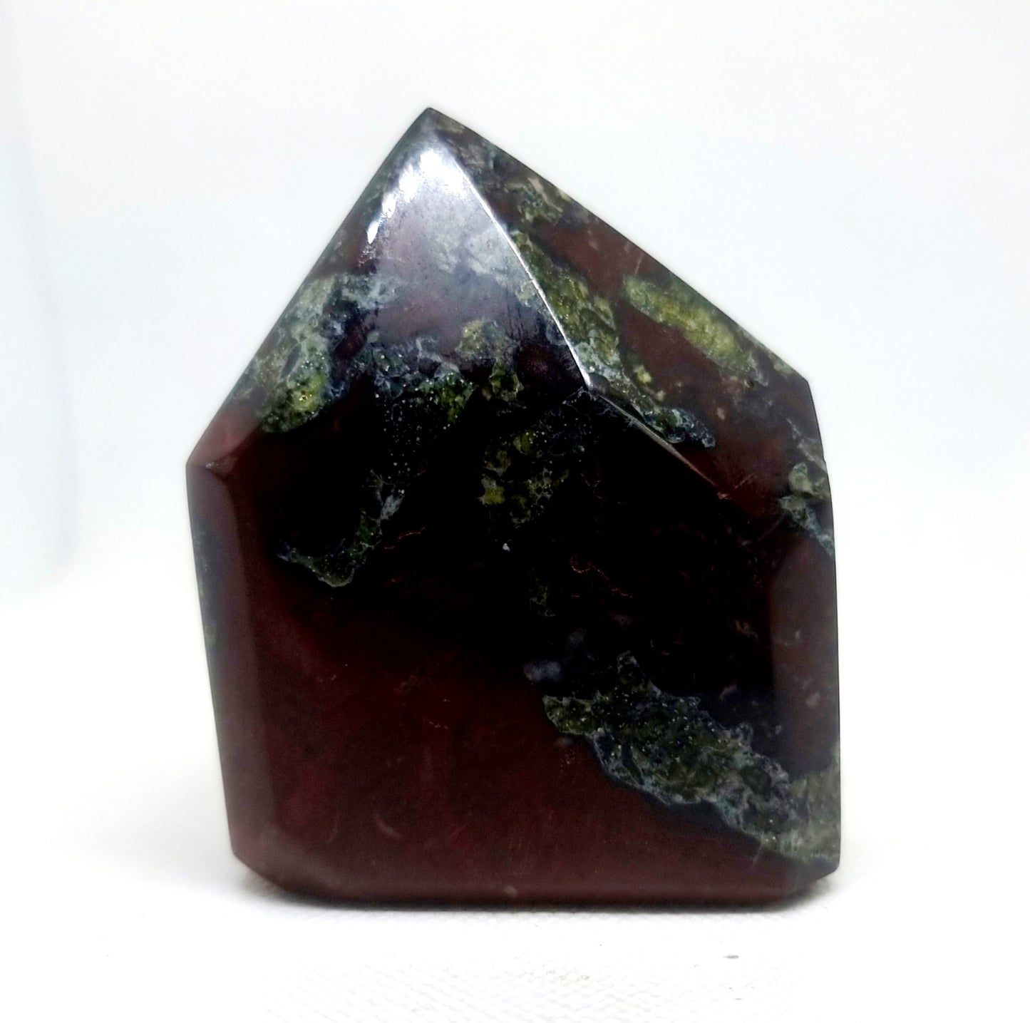 DRAGON BLOODSTONE JASPER TOWER 328 g - COURAGE