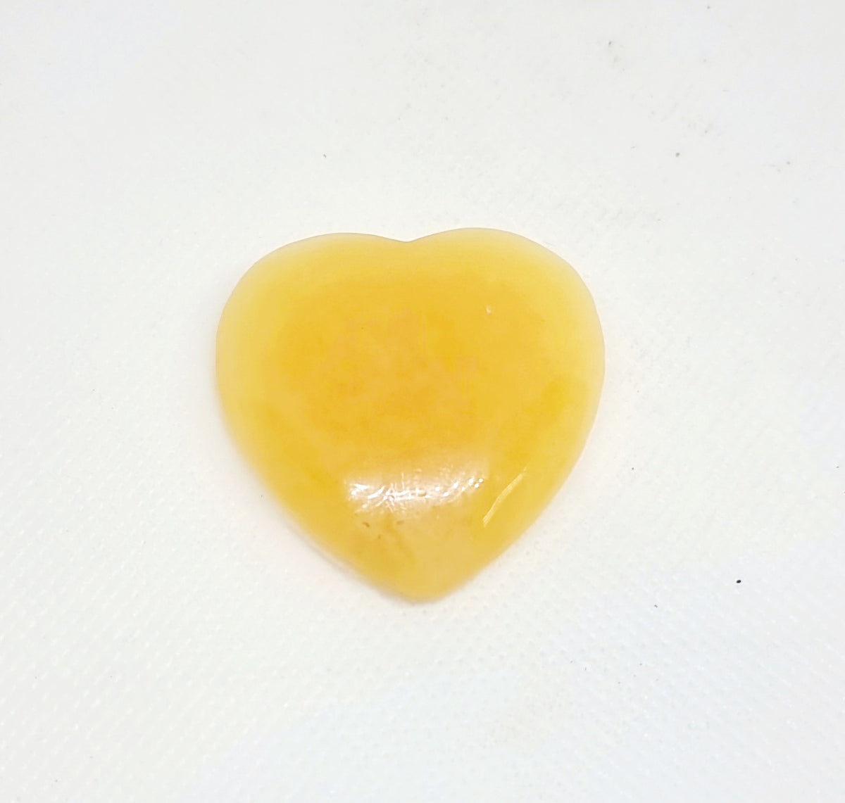 Honey Arrogonite Polished Heart 4 cm - Wildlings Crystals South Africa