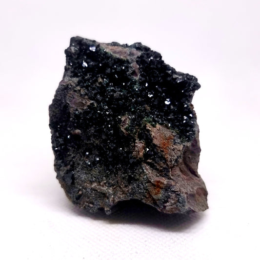 RARE LIBETHENITE ON IRONSTONE MATRIX SPECIMEN 213 g