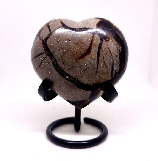 SEPTARIAN POLISHED HEART 7.5 x 7 cm ( 237 g )