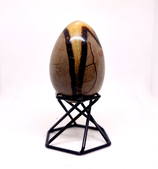 SEPTARIAN POLISHED DRAGON EGG 213 g - SHAMANIC HEALING