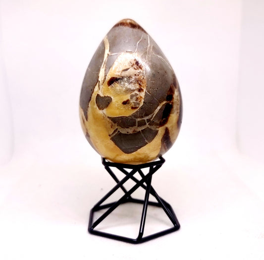 SEPTARIAN POLISHED DRAGON EGG 408 g - SHAMANIC HEALING