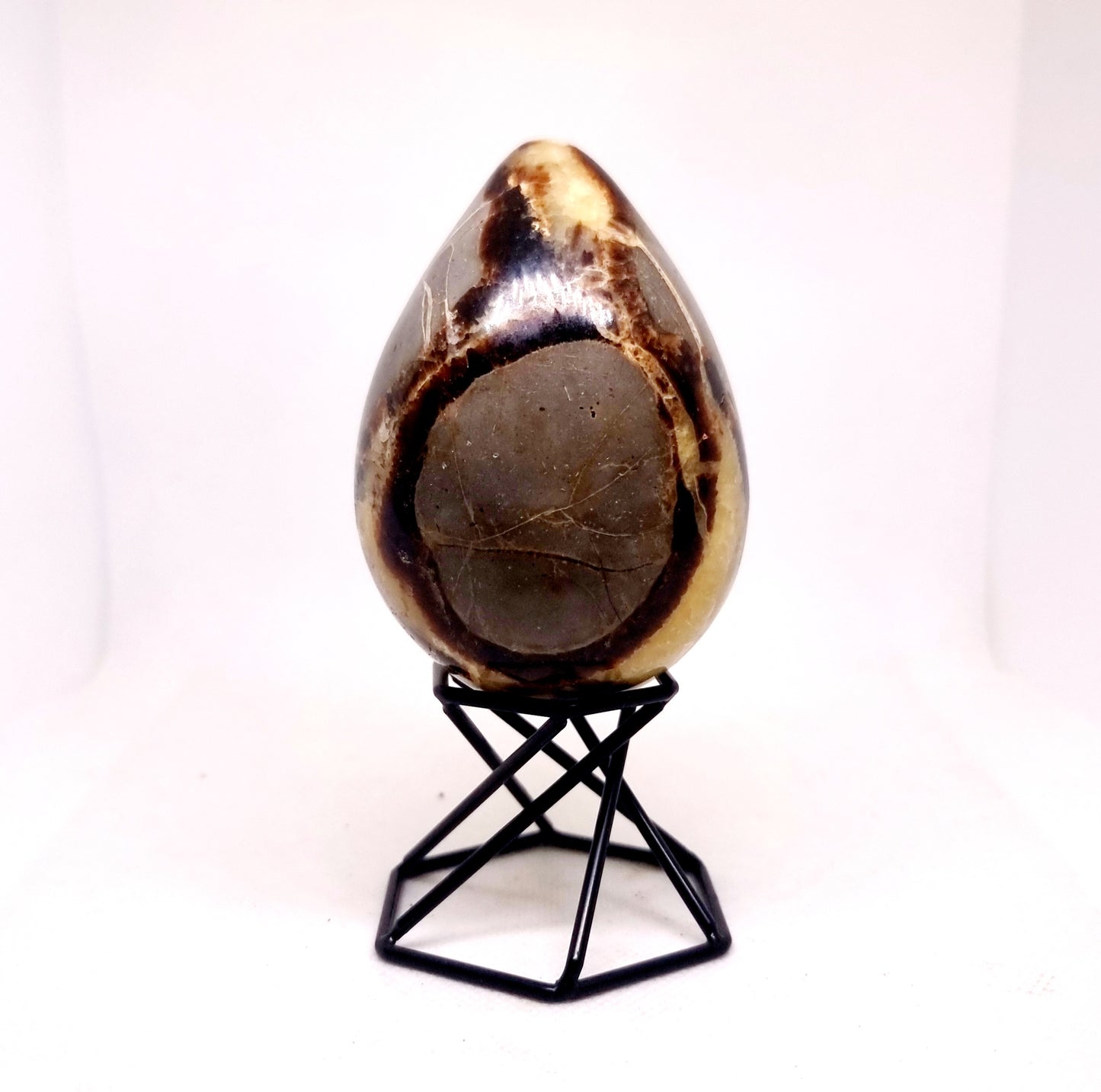 SEPTARIAN POLISHED DRAGON EGG 408 g - SHAMANIC HEALING