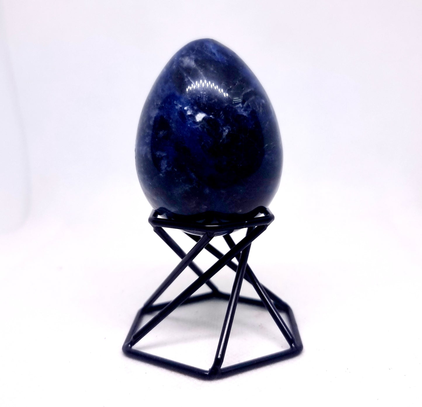 SODALITE POLISHED EGG 138 g - EMOTIONAL WELL BEING