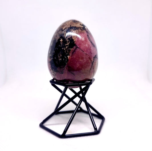 RHODONITE POLISHED EGG 225 g - LOVE