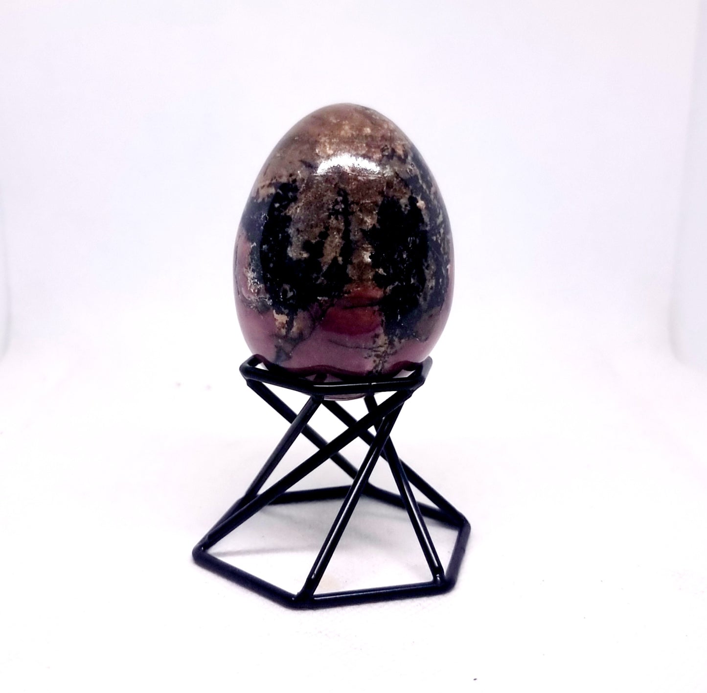 RHODONITE POLISHED EGG 225 g - LOVE