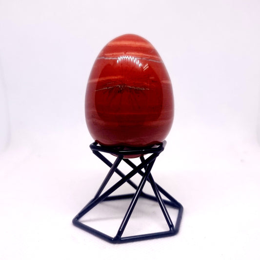 RED JASPER POLISHED EGG 188 g - GROUNDING & COMFORT