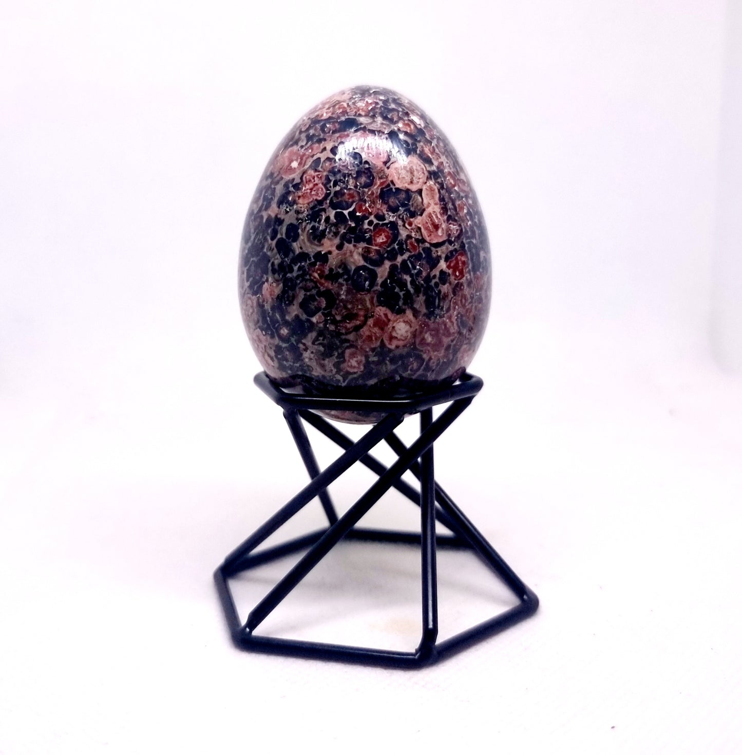 SNAKESKIN RHYOLITE JASPER EGG 143 g - GROUNDING & PROTECTION