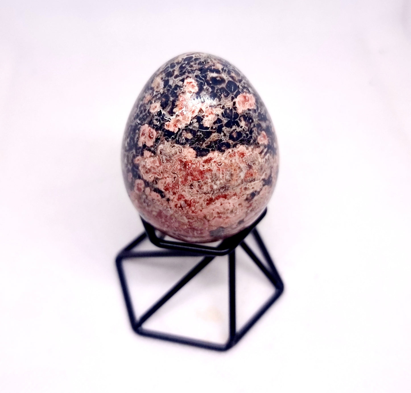 SNAKESKIN RHYOLITE JASPER EGG 136 g - GROUNDING & PROTECTION