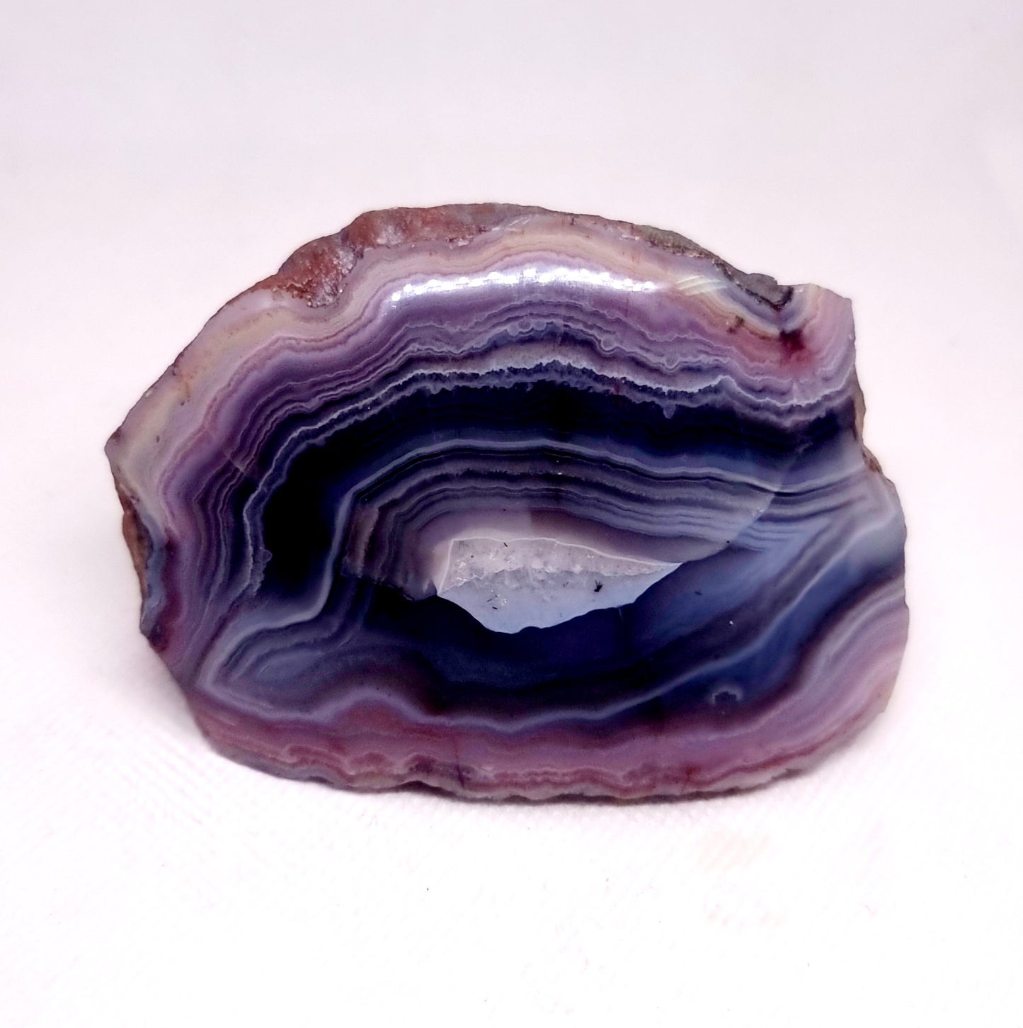 POLISHED RED SASHE RIVER AGATE FREE FORM 256 g - GROUNDING