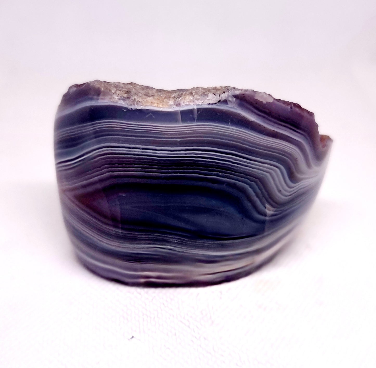 POLISHED RED SASHE RIVER AGATE FREE FORM 266 g - GROUNDING