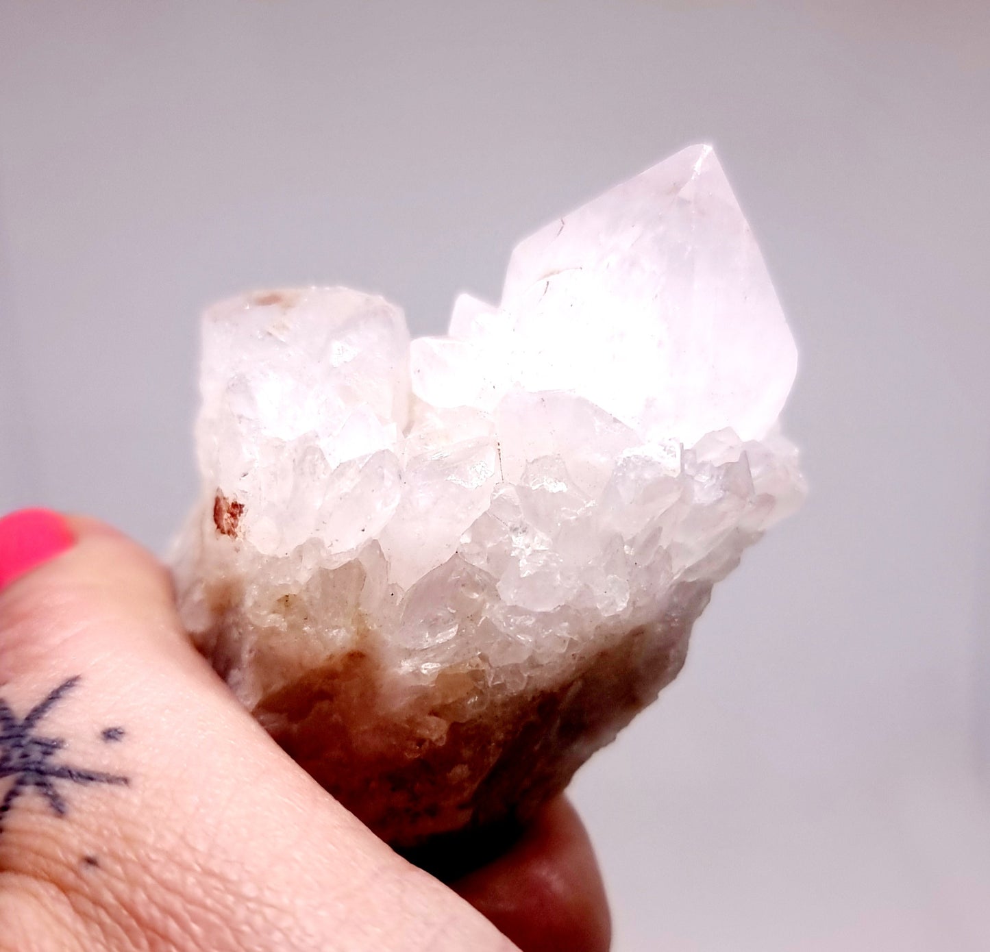 SPIRIT QUARTZ CLUSTER 114 g - SPIRITUAL GUIDANCE