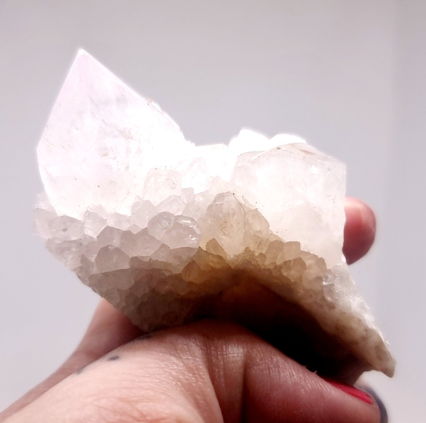 SPIRIT QUARTZ CLUSTER 114 g - SPIRITUAL GUIDANCE