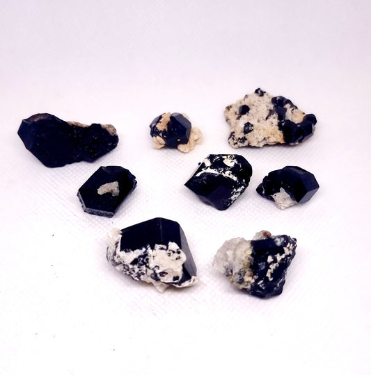 BLACK SCHORL TOURMALINE SMALL SPECIMENS