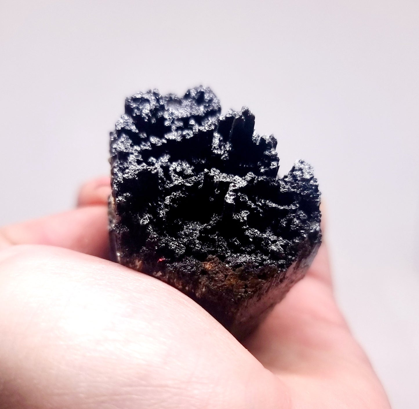 BLACK SCHORL TOURMALINE SPECIMEN 136 g - SHAMANIC PROTECTION