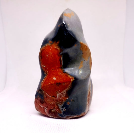 POLYCHROME JASPER POLISHED FLAME 571 g - GROUNDING