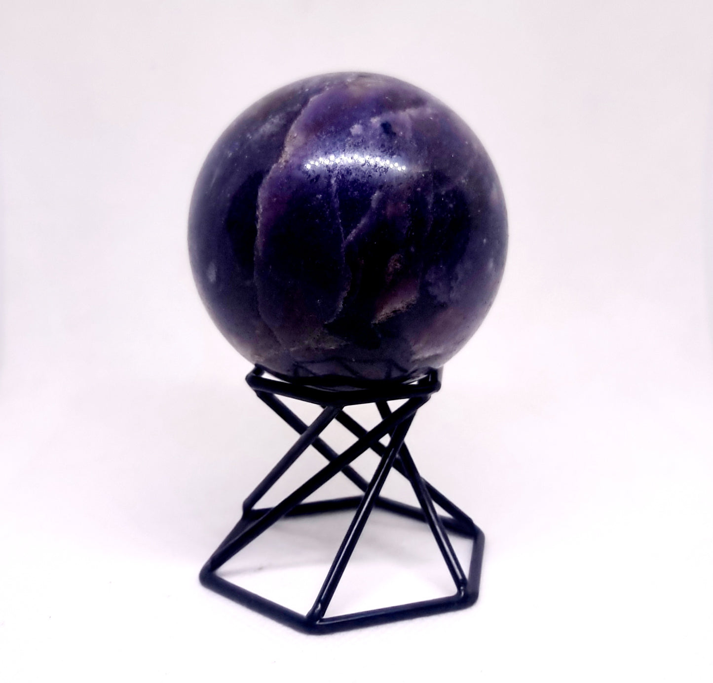 LEPIDOLITE POLISHED SPHERE 5 cm ( 356g ) - AKASHIC RECORDS