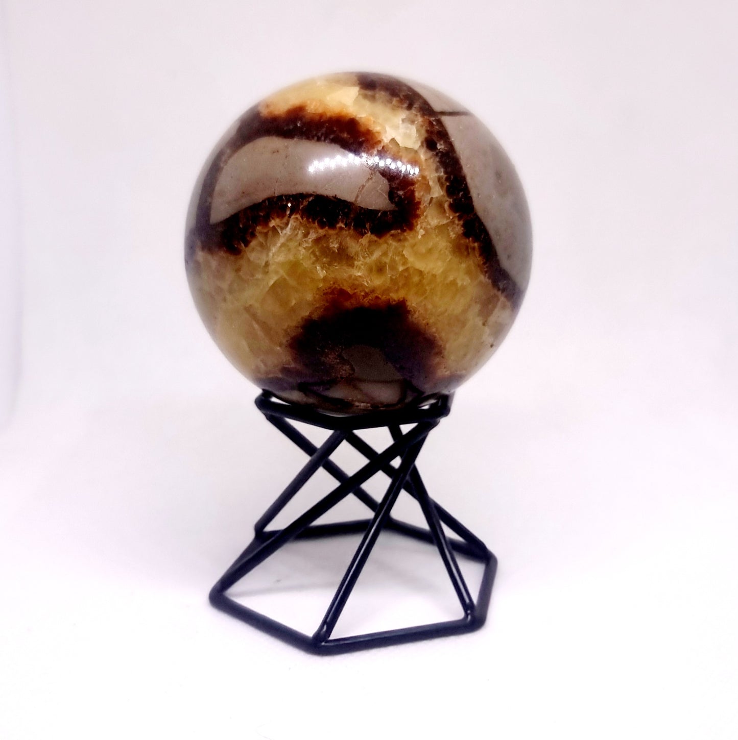 SEPTARIAN POLISHED SPHERE 6 cm - SHAMANIC HEALING