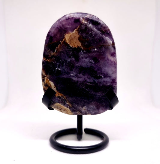 POLISHED RAINBOW FLUORITE FREE FORM 130 g - MENTAL CLARITY
