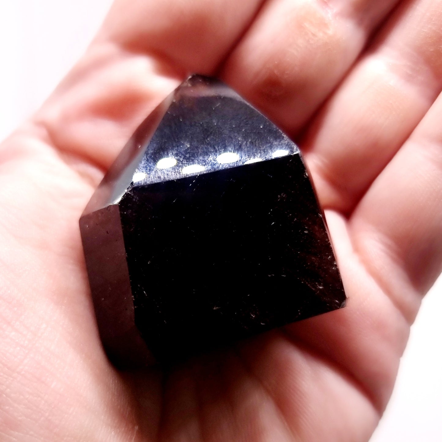 SMOKY PHANTOM QUARTZ POINT 52 g - GROUNDING & PROTECTION