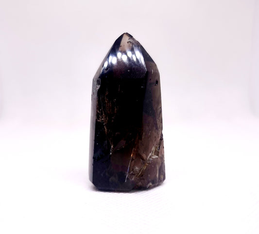 SMOKY PHANTOM QUARTZ POINT 50 g - GROUNDING & PROTECTION