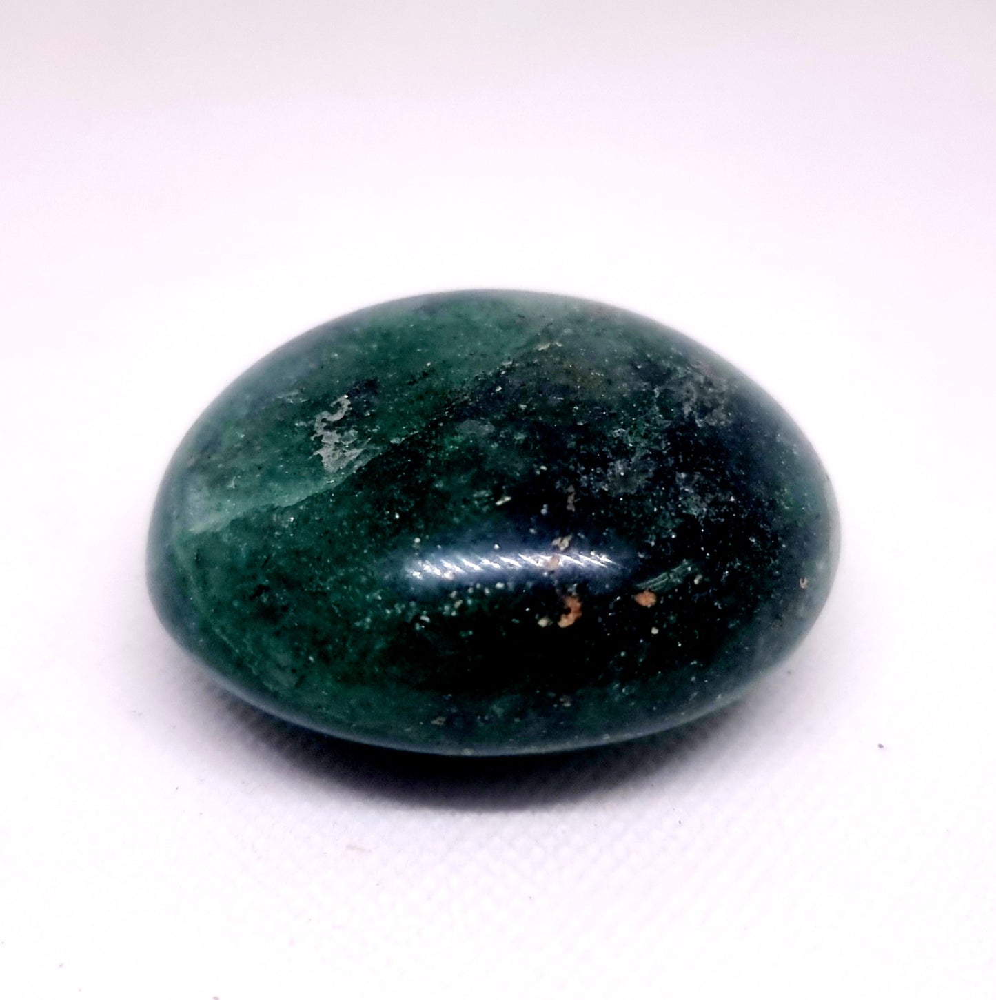GREEN FUCHSITE QUARTZ POLISHED GALLET 106 g - ABUNDANCE