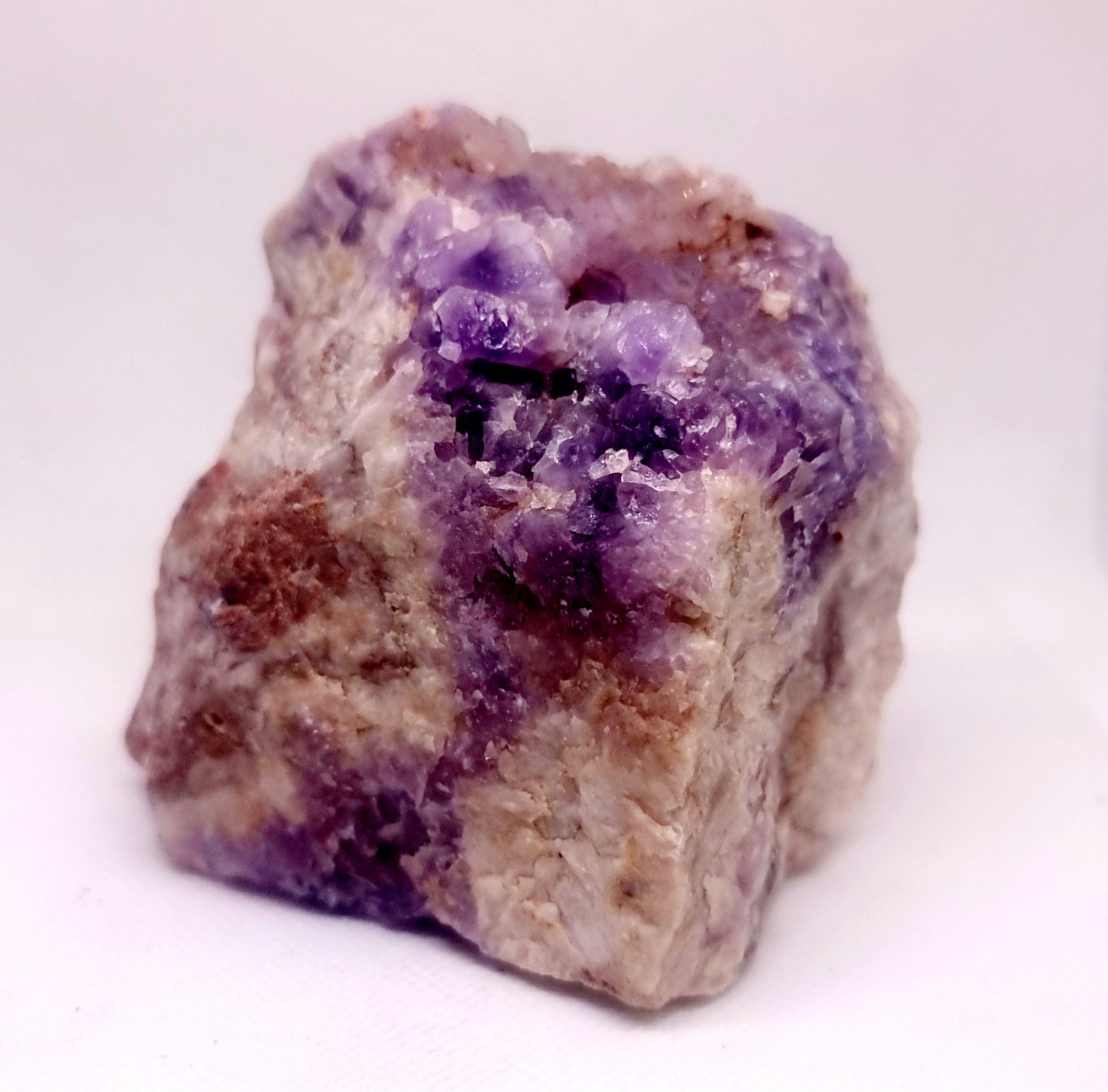 NATURAL AMETHYST ROUGH WITH CLUSTERS 992 g - INTUITION