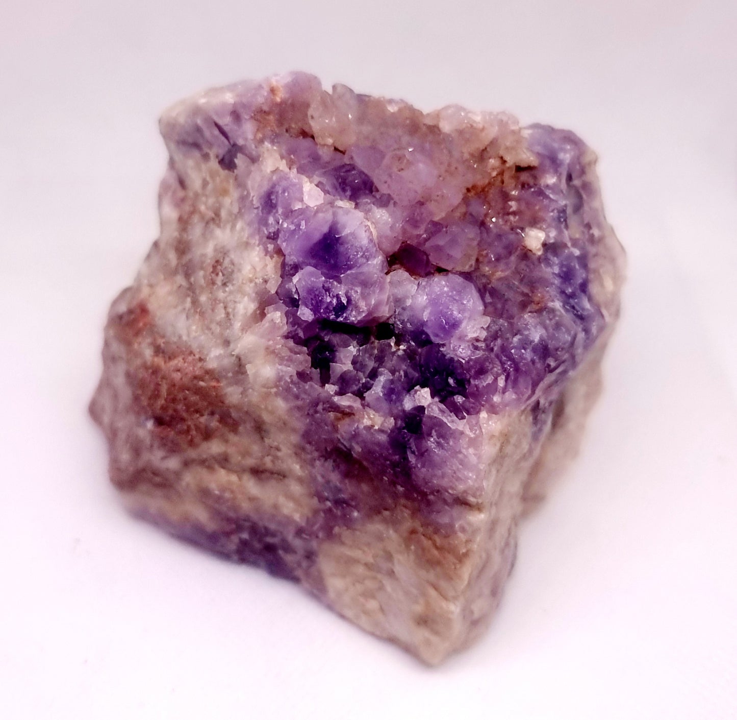 NATURAL AMETHYST ROUGH WITH CLUSTERS 992 g - INTUITION