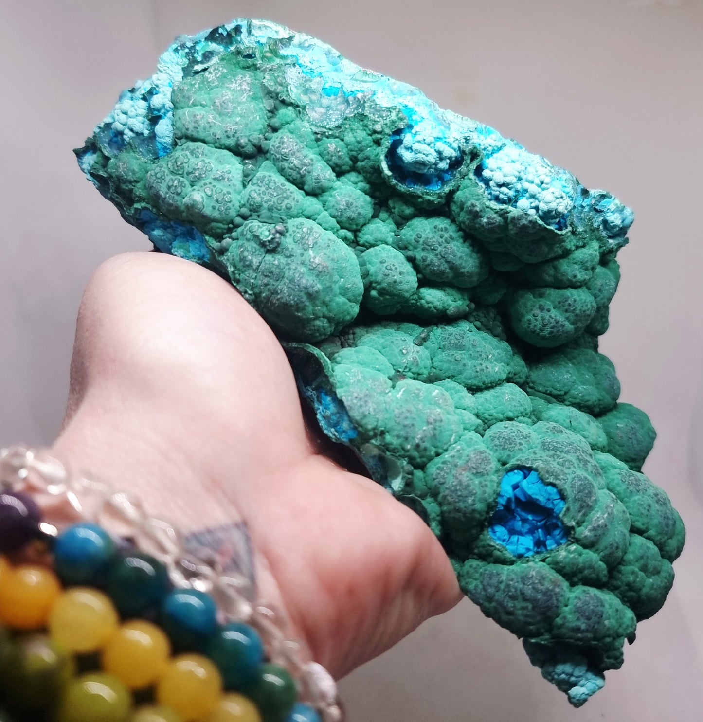 NATURAL BOTRYOIDAL MALACOLLA SPECIMEN 523 g