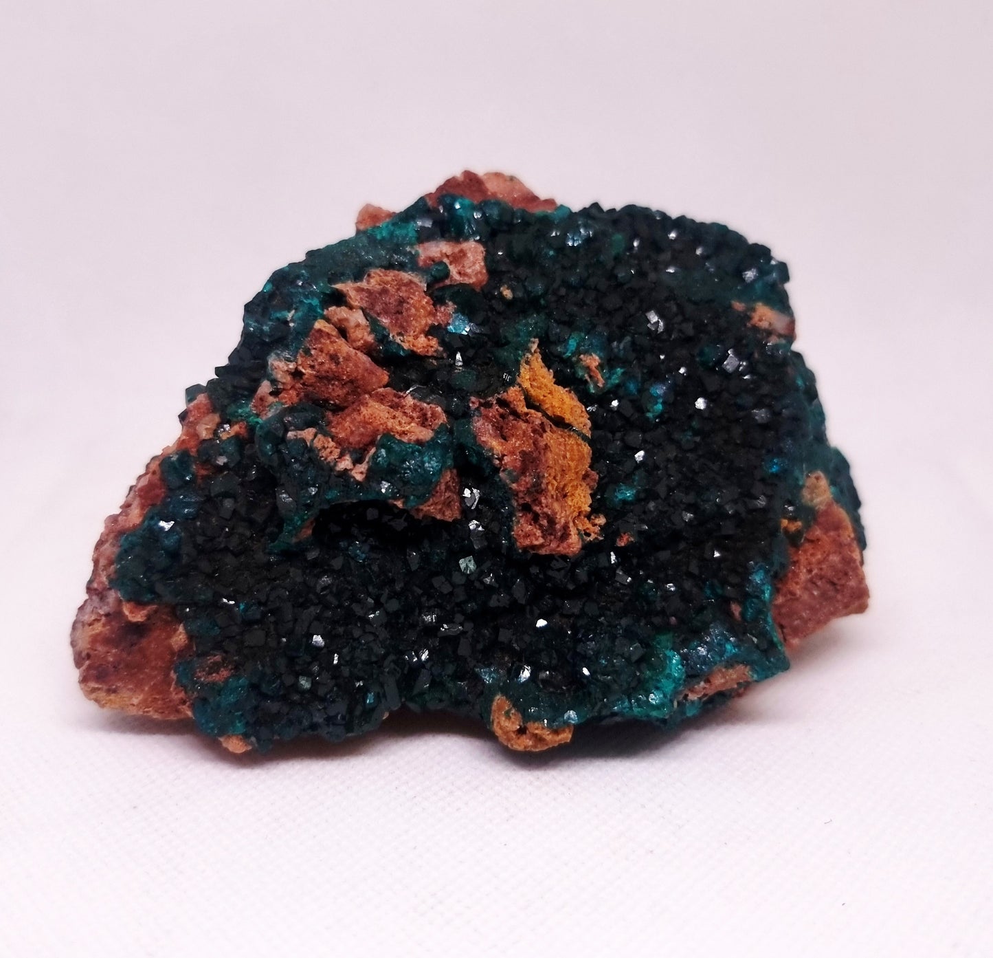 DIOPTASE ON MATRIX SPECIMEN (451 g) - EMOTIONAL HEALING