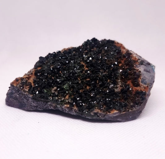 RARE LIBETHENITE ON DOLOMITE SPECIMEN 178 g - BALANCING