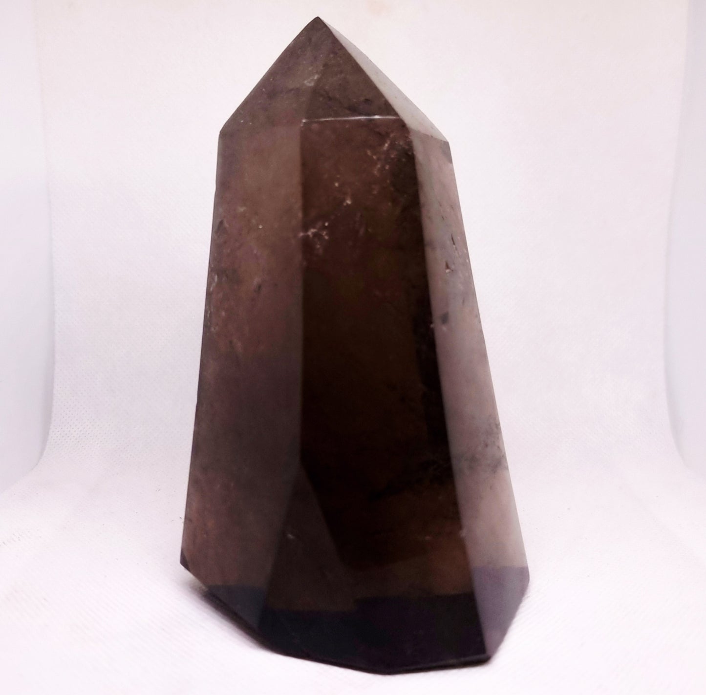 SMOKY PHANTOM QUARTZ TOWER 1.1 kg - GROUNDING & PROTECTION