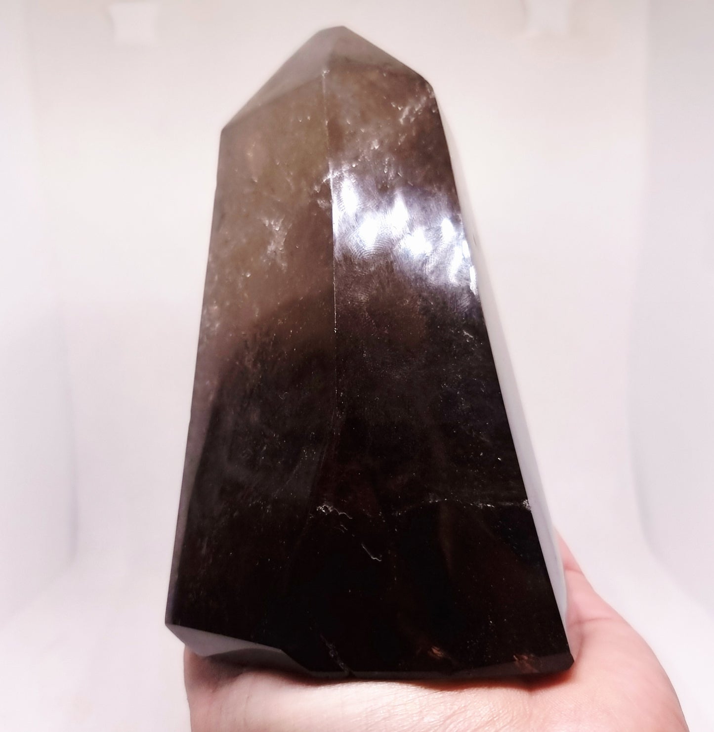 SMOKY PHANTOM QUARTZ TOWER 1.1 kg - GROUNDING & PROTECTION