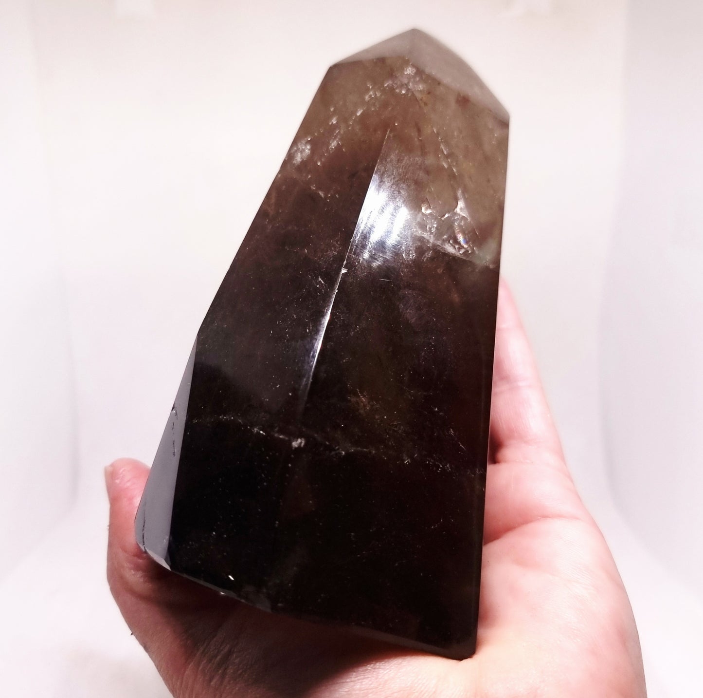 SMOKY PHANTOM QUARTZ TOWER 1.1 kg - GROUNDING & PROTECTION