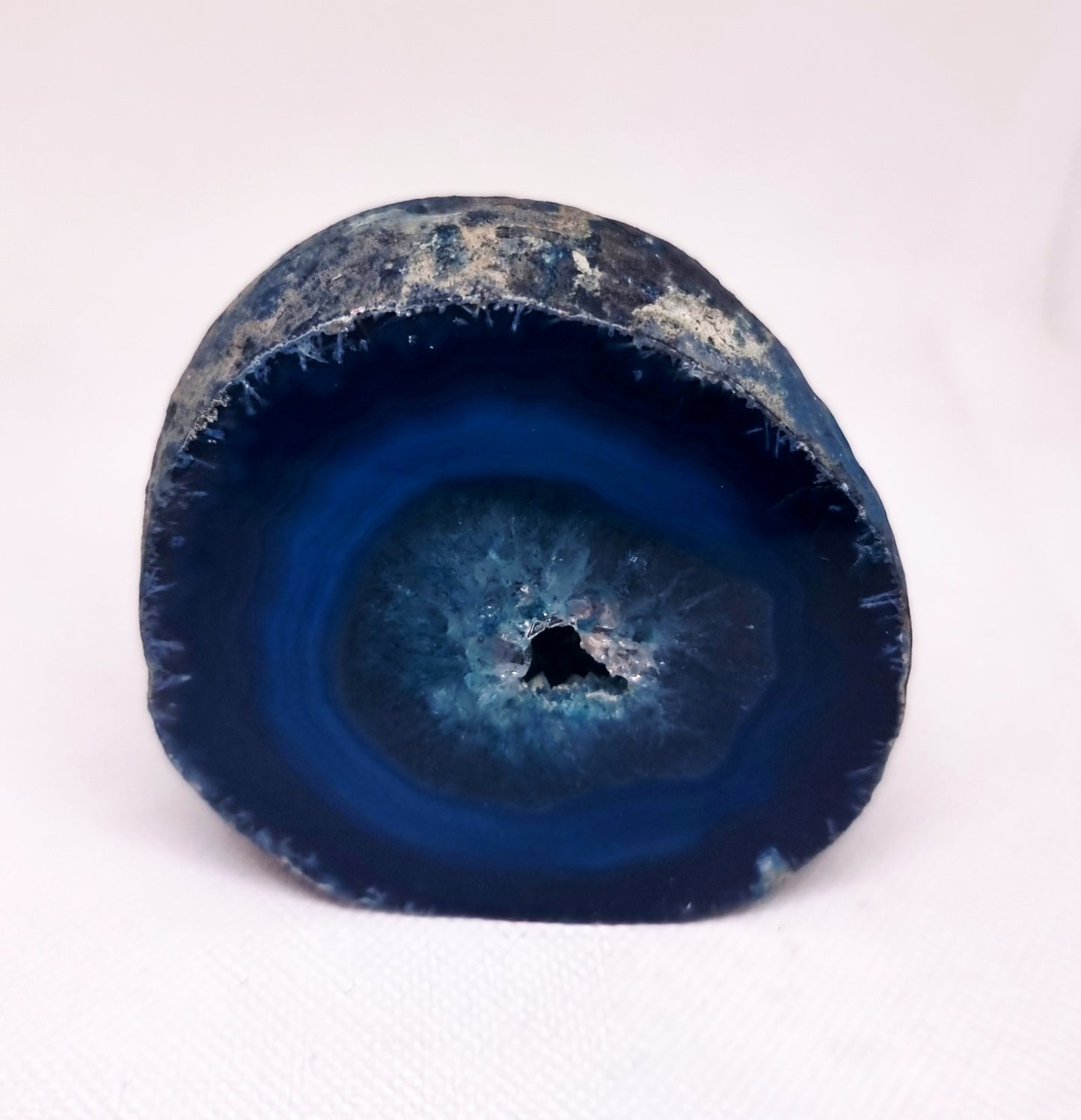 TEAL AGATE GEODE 455 g - INNER PEACE
