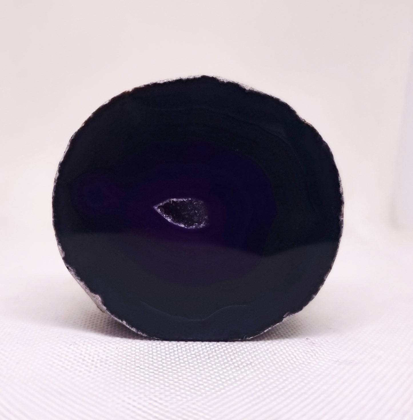 PURPLE AGATE GEODE 326 g - INTUITION & DIVINITY
