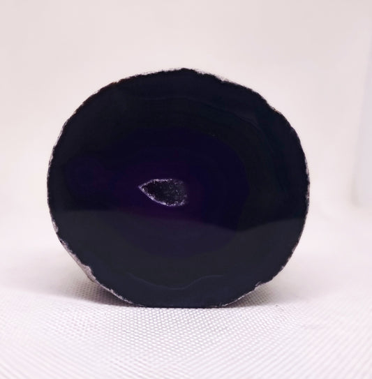 PURPLE AGATE GEODE 326 g - INTUITION & DIVINITY