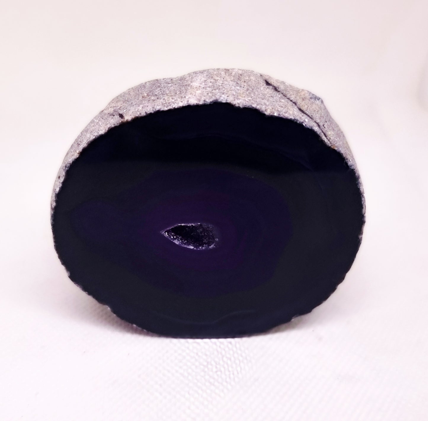 PURPLE AGATE GEODE 326 g - INTUITION & DIVINITY