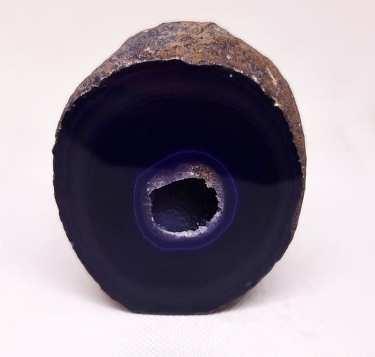 PURPLE AGATE GEODE 357 g - INTUITION & DIVINITY