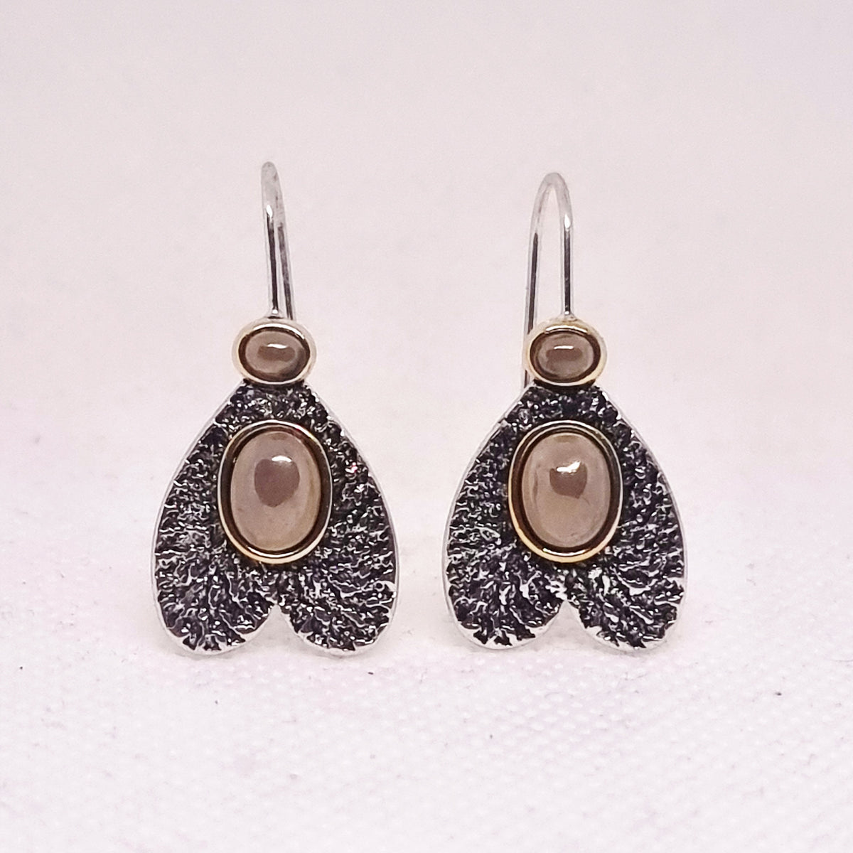 Bohemian Moth Earrings - Wildlings Crystals South Africa