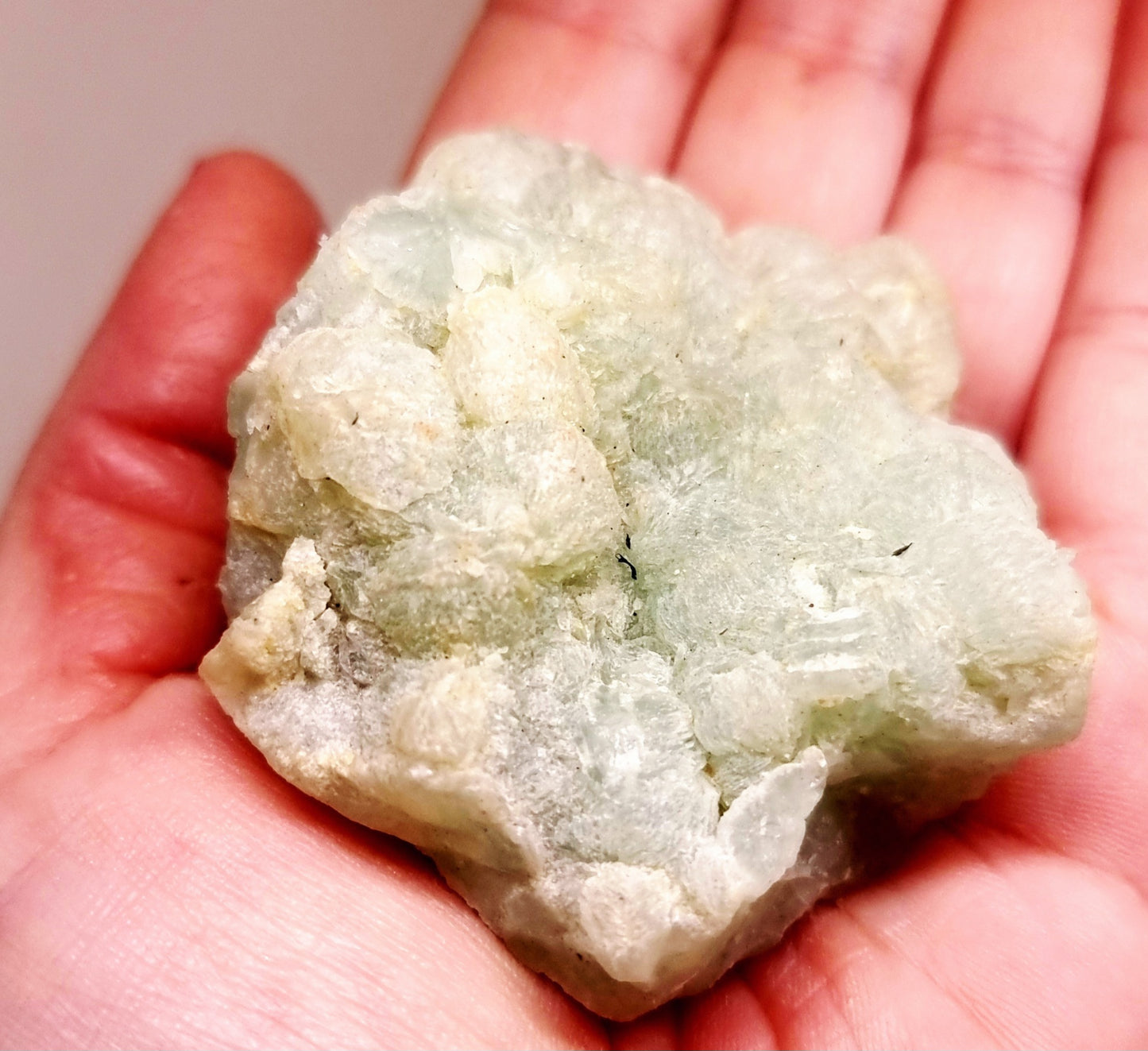 BOTRYOIDAL PREHNITE SPECIMEN 85 g - HEAL THE HEALER