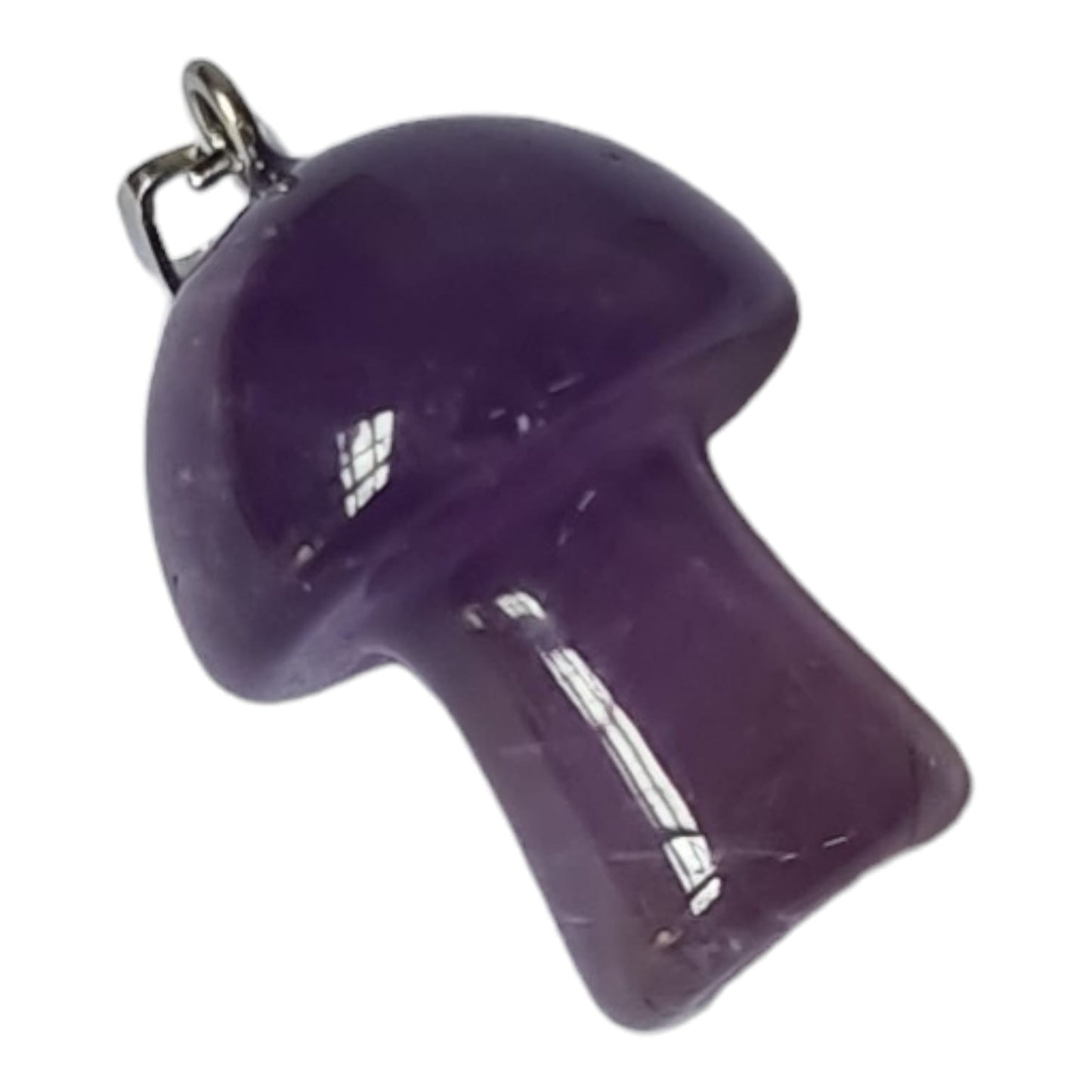 AMETHYST MUSCHROOM PENDANT - INTUITION