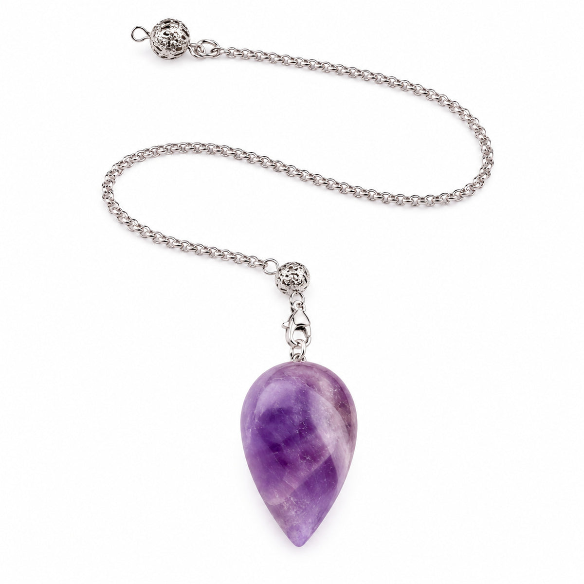 AMETHYST OVAL PENDULUM