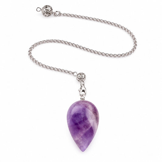 AMETHYST OVAL PENDULUM