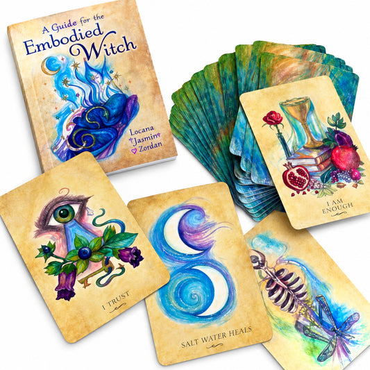 ANATOMY OF A WITCH ORACLE CARDS - DIVINATION