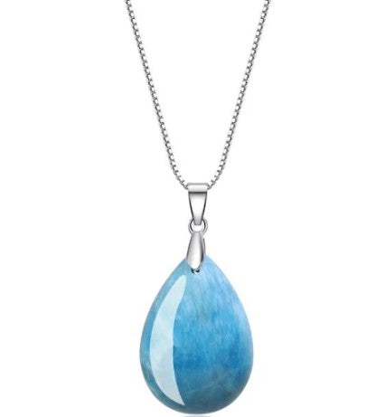 APATITE PENDANT NECKLACE - THE STONE OF MANIFESTATION