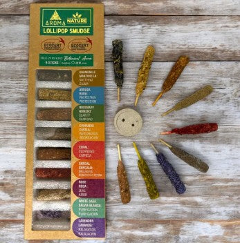 AROMA LOLLIPOP SMUDGE KIT ( 9 STICK)