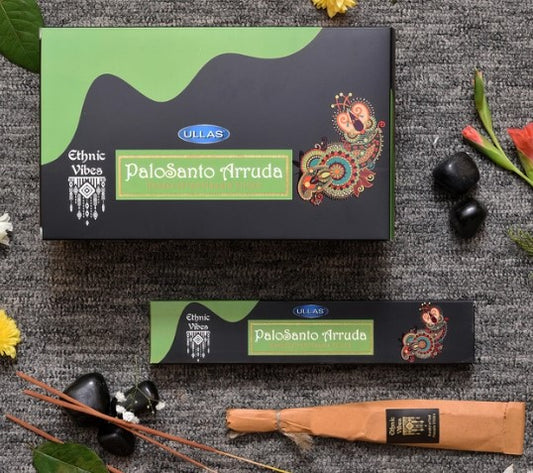 ULLAS PALO SANTO & ARRUDA INCENSE STICKS - PROTECTION